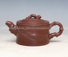 紫砂壶图片：一节竹段 - 美壶网