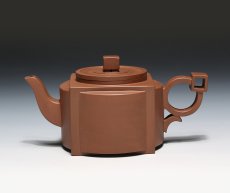 紫砂壶图片：方圆壶 - 美壶网