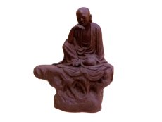 紫砂壶图片：沉思罗汉作者：高级工艺师吴克强 - 美壶网