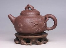 紫砂壶图片：银杏 - 美壶网
