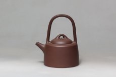 紫砂壶图片：提梁井栏 - 美壶网