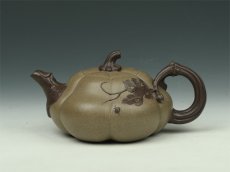 紫砂壶图片：南瓜壶 - 美壶网