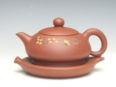 紫砂壶图片：蝶恋花  黄龙山原... - 美壶网