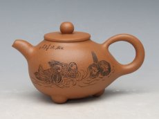 紫砂壶图片：梦石瓢 - 美壶网