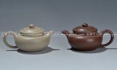 紫砂壶图片：仿古对壶 - 美壶网