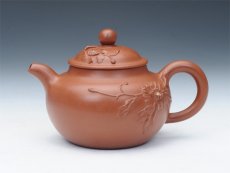 紫砂壶图片：菊花 - 美壶网