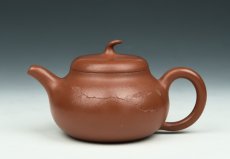 紫砂壶图片：矮茄段 - 美壶网