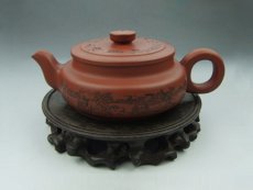 紫砂壶图片：卧轮圆 - 美壶网