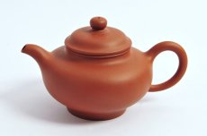 紫砂壶图片：朱泥汉韵 - 美壶网