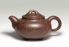 紫砂壶图片：缤纷传炉 - 美壶网