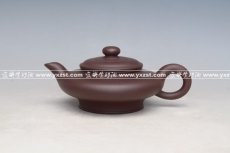 紫砂壶图片：虚扁 - 美壶网