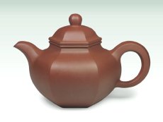 紫砂壶图片：六方掇球 - 美壶网