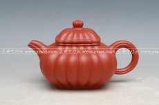 紫砂壶图片：锦囊石瓢 - 美壶网
