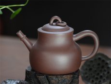 紫砂壶图片：玉璧双环 - 美壶网