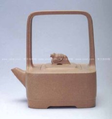 紫砂壶图片：雀提壶 - 美壶网