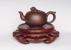 紫砂壶图片：鱼乐 - 美壶网
