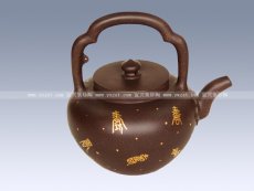 紫砂壶图片：大彬提梁 - 美壶网