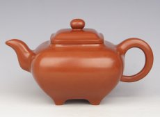 紫砂壶图片：朱泥传炉（坯） - 美壶网