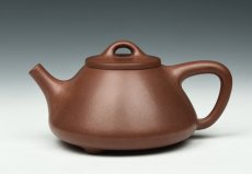 紫砂壶图片：小子冶石瓢 - 美壶网