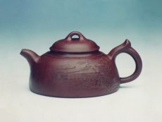 紫砂壶图片：飞瓢 - 美壶网