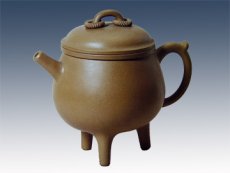 紫砂壶图片：三足鼎 - 美壶网