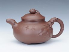 紫砂壶图片：福寿 - 美壶网