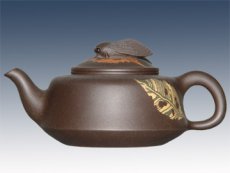 紫砂壶图片：知了 - 美壶网
