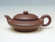 紫砂壶图片：虚扁 - 美壶网