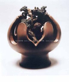 紫砂壶图片：珍爱生命 - 美壶网