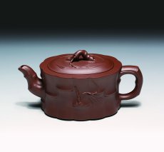 紫砂壶图片：祥和竹 - 美壶网