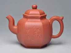 紫砂壶图片：听泉 清水泥 450cc - 美壶网