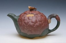 紫砂壶图片：牡丹壶 - 美壶网