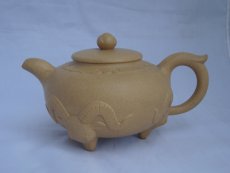 紫砂壶图片：三羊开泰 - 美壶网