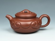 紫砂壶图片：仿古如意壶 - 美壶网