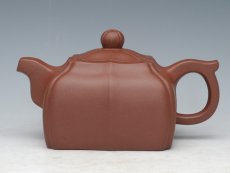 紫砂壶图片：四方筋囊 - 美壶网