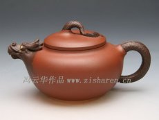 紫砂壶图片：双色玲珑 - 美壶网