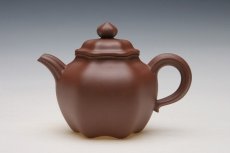 紫砂壶图片：筋纹莲子 - 美壶网