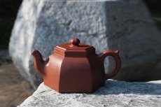紫砂壶图片：井六方 - 美壶网