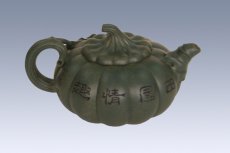 紫砂壶图片：田园雅趣 - 美壶网