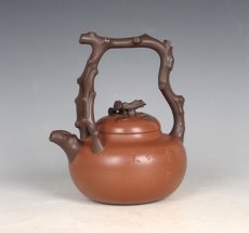 紫砂壶图片：东坡提梁 (1) - 美壶网