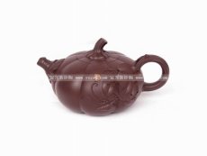 紫砂壶图片：扁南瓜 - 美壶网