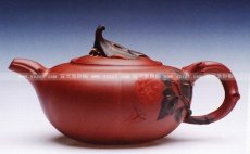 紫砂壶图片：花开富贵 - 美壶网