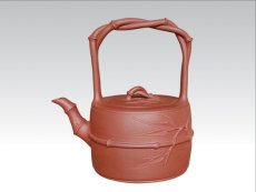 紫砂壶图片：竹报平安  紫泥 ... - 美壶网