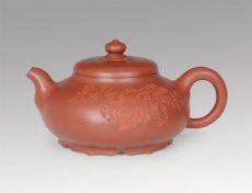 紫砂壶图片：年年如意  徐秉言 清水泥 - 美壶网