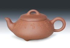 紫砂壶图片：汉棠石瓢 - 美壶网