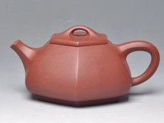 紫砂壶图片：六方石瓢（底槽青）... - 美壶网