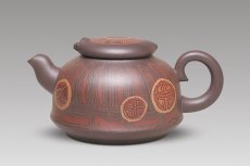 紫砂壶图片：益寿 - 美壶网