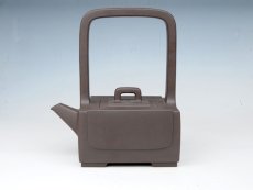 紫砂壶图片：四方提梁 - 美壶网