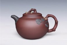 紫砂壶图片：银杏 - 美壶网