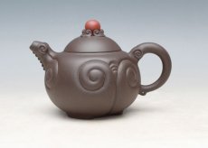 紫砂壶图片：三羊开泰 - 美壶网